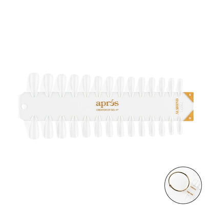 Gel-X Tip Swatch: Natural/Sculpted Almond Long