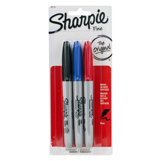 Sharpie Fine & Ultra Fine Marker (4 pack)