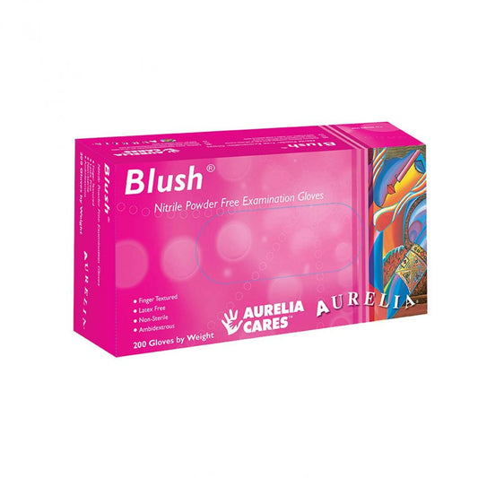 *Aurelia Pink Nitrile  Glove - Extra Small (2000 Case)