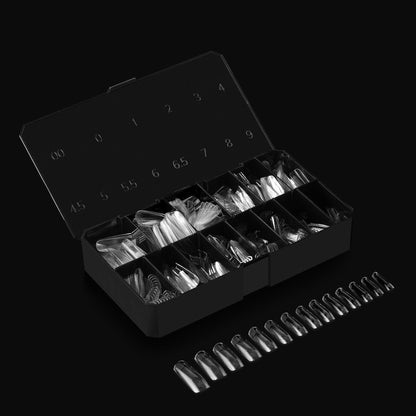 Gel-X Sculpted Square Long 2.0 Box of Tips 14 Sizes