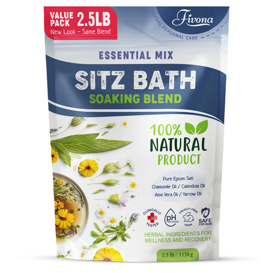 Essential Mix Sitz Bath Soak Blend | 40oz
