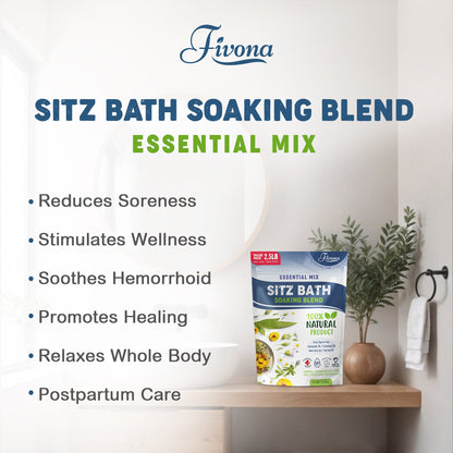 Essential Mix Sitz Bath Soak Blend | 40oz