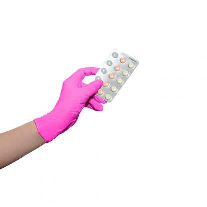 *Aurelia Pink Nitrile  Glove - Extra Small (2000 Case)