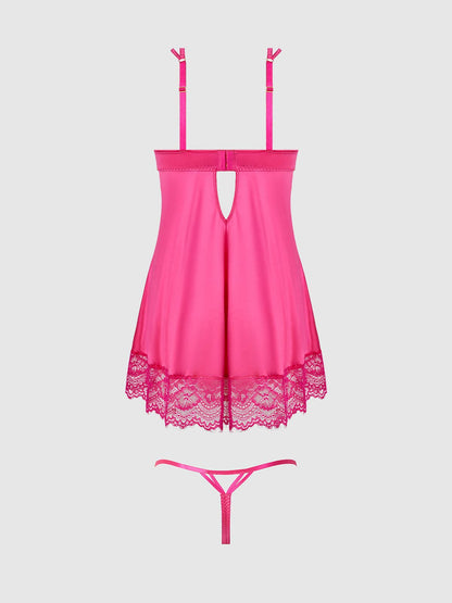 ISSABELLA BABYDOLL & G-STRING VALENTINE SET