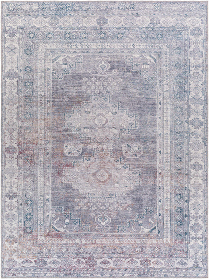 Baltinglass Gray Washable Rug - Promo