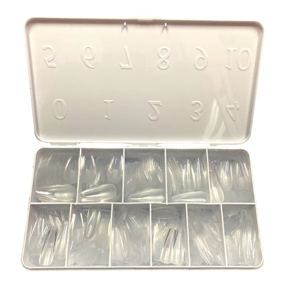 Long Coffin #7 | Soft Gel Tips - 550PC