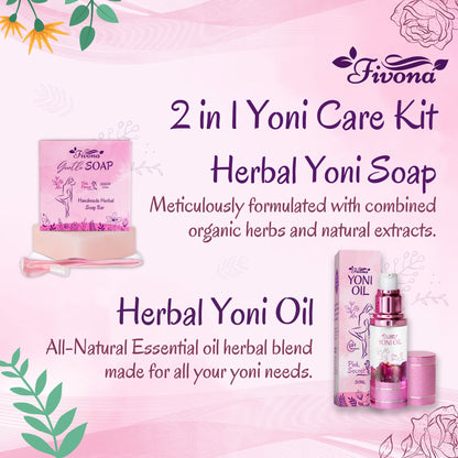 2 in 1 Set | Yoni Oil & Soap Bar