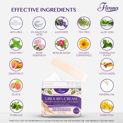 40% Urea Cream with Lavender