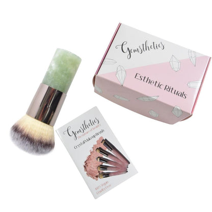 Jade Kabuki Makeup Brush