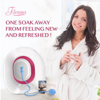 Yoni Steam & Sitz Bath Seat with Hand Flusher