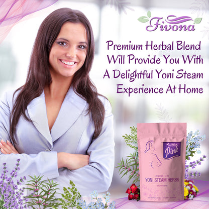 Yoni Steam Herbs | Premium Pink | 1.76oz