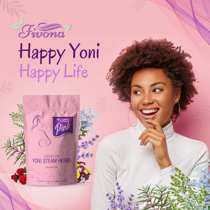 Yoni Steam Herbs | Premium Pink | 1.76oz