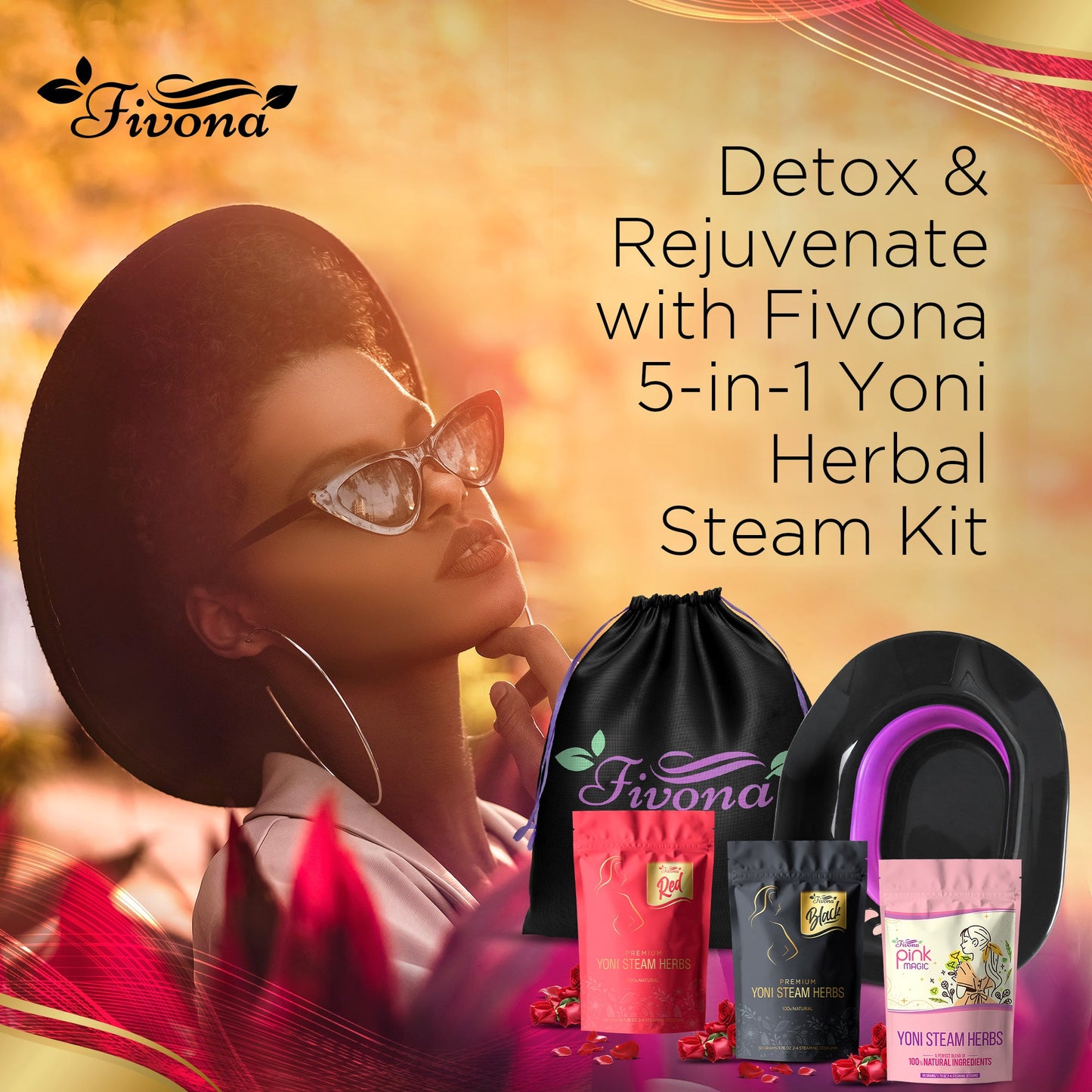 5 in 1 Yoni Steam Kit | Premium Edition
