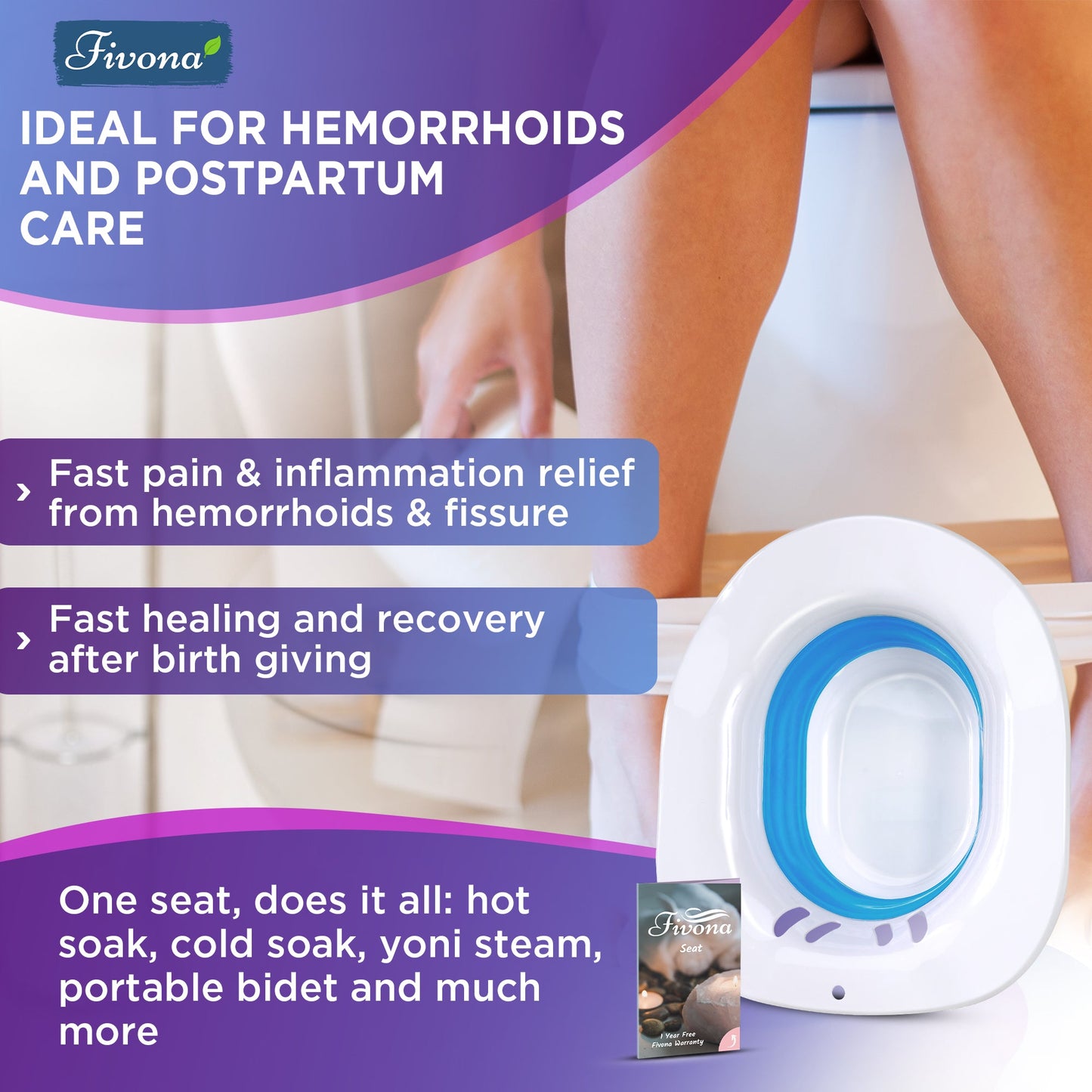 Expandable Sitz Bath Seat