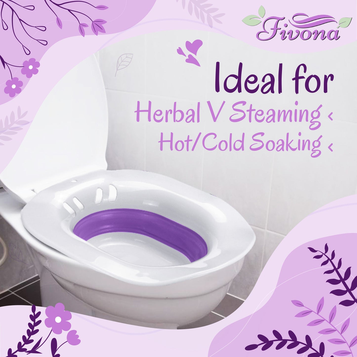 Expandable Steaming & Sitz Bath Seat