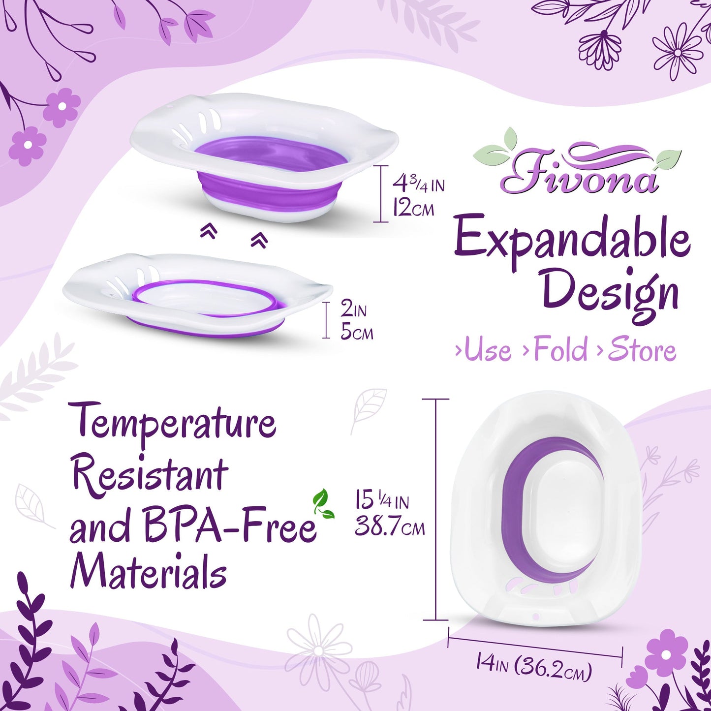 Expandable Steaming & Sitz Bath Seat