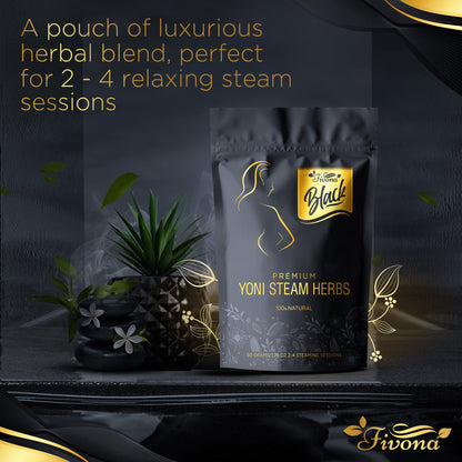Yoni Steam Herbs | Premium Black | 1.76oz