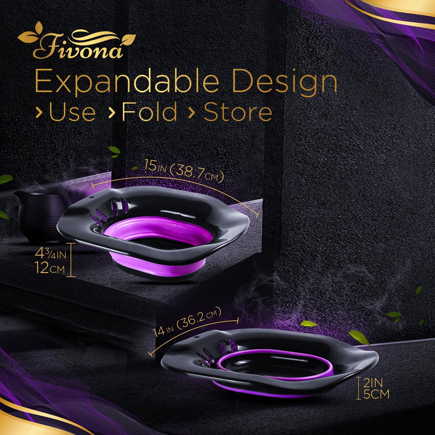 3 in 1 Yoni Steaming Kit | Premium Black Edition