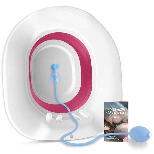 Yoni Steam & Sitz Bath Seat with Hand Flusher