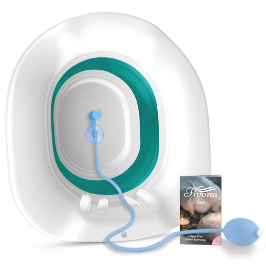 Sitz Bath Seat with Hand Flusher