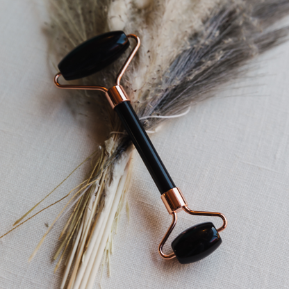 Obsidian Facial Roller Double Sided