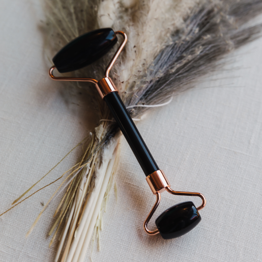 Obsidian Facial Roller Double Sided