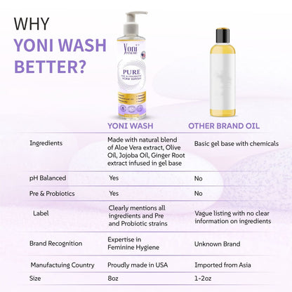 PURE - Yoni Wash + Probiotic