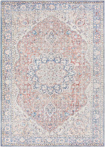 Wacousta Red&Blue Washable Rug - Promo
