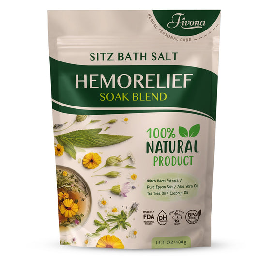 Fivona Hemorelief Sitz Bath Soak Blend | 14.1oz